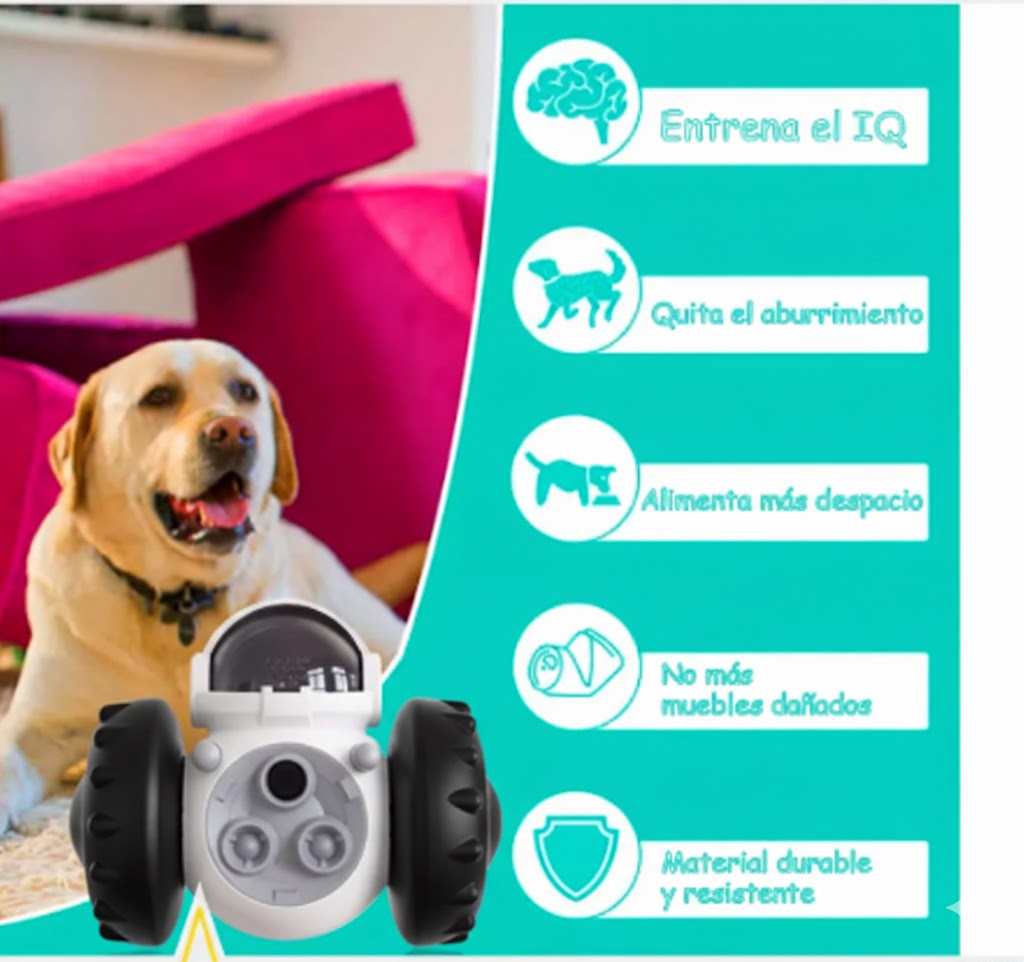 Juguete Interactivo Dispensador De Comida